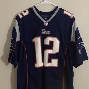 Tom Brady Nike stitched home jersey